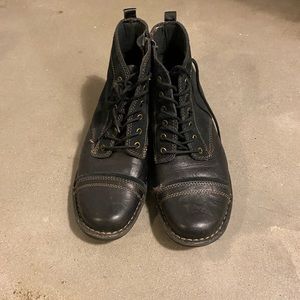 Clarks leather ankle boots